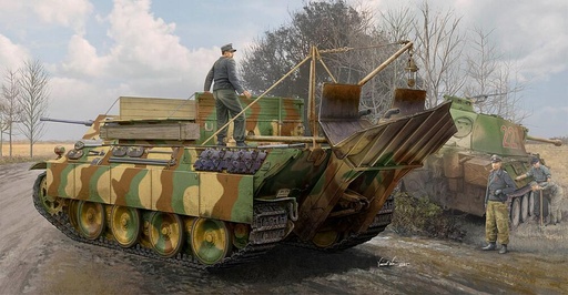 [HOBBY BOSS 84553  ] HOBBY BOSS 84553  1/35 Sd.Kfz. 179 Bergepanther, version G, tardive 