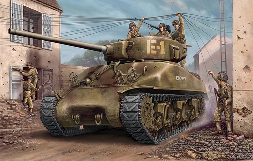 [HOBBY BOSS 84801  ] HOBBY BOSS 84801  1/48 U.S M4A1 76(W) 