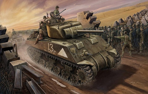 [HOBBY BOSS 84802  ] HOBBY BOSS 84802  1/48 U.S M4 Tank (Mid -Model) 