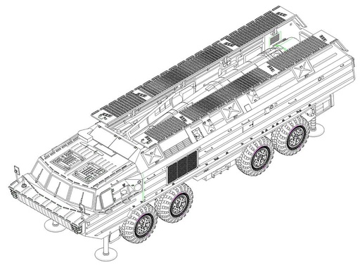 [HOBBY BOSS 85505  ] HOBBY BOSS 85505  1/35 SS-23 Lance-roquettes 