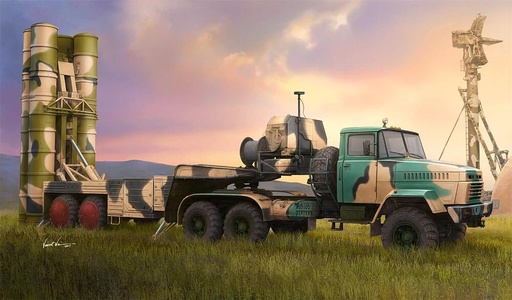 [HOBBY BOSS 85511  ] HOBBY BOSS 85511  1/35 KrAZ-260 B avec 5P85TE TelS-300 PMU 