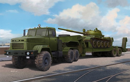 [HOBBY BOSS 85513  ] HOBBY BOSS 85513  1/35 KrAZ 6446 avec MAZ/CHMZAP5247G 