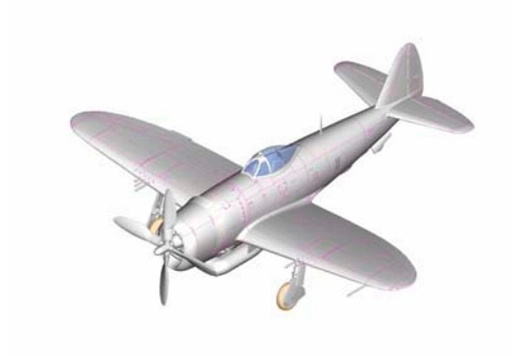 [HOBBY BOSS 85811  ] HOBBY BOSS 85811  1/48 P-47D Thunderbolt 