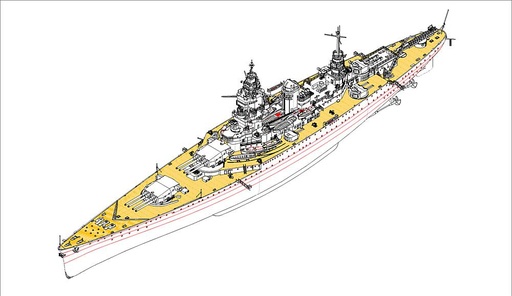 [HOBBY BOSS 86506  ] HOBBY BOSS 86506  1/350 FS Dunkerque 