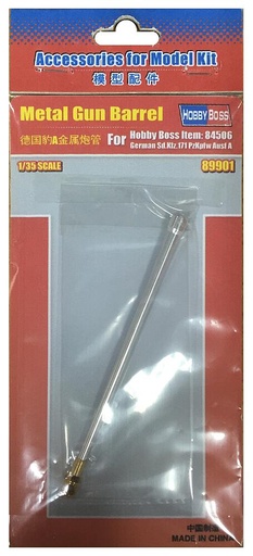 [HOBBY BOSS 89901  ] HOBBY BOSS 89901  1/35 Tube de canon pour Sd.Kfz.171 Pzkpfw. Ausf. A. 384506 