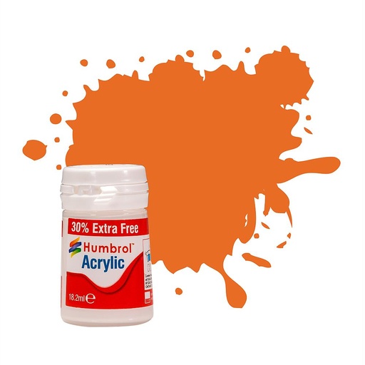 [HUMBROL AB0018EP  ] HUMBROL AB0018EP  18 Orange, brillant, 18,2 ml 