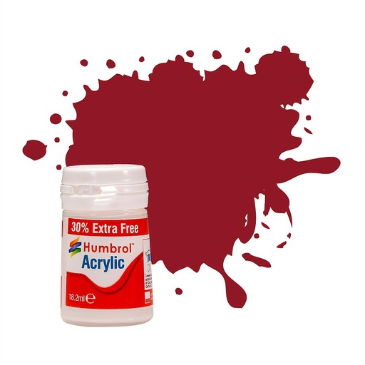 [HUMBROL AB0020  ] HUMBROL AB0020  20 Rouge sang, brillant, 14 ml 