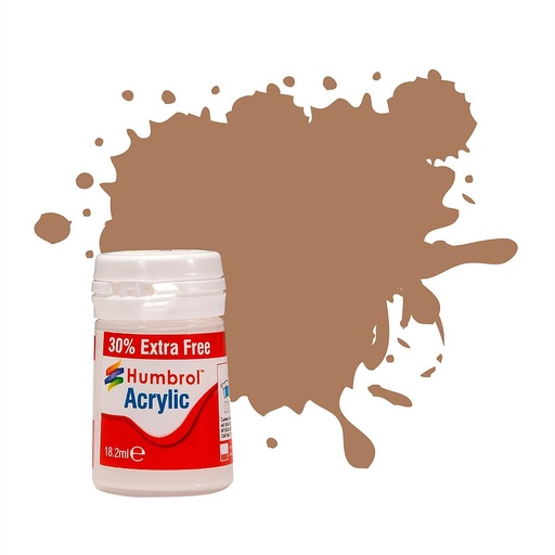 [HUMBROL AB0118  ] HUMBROL AB0118  118 US Marron clair, mat, 14 ml 