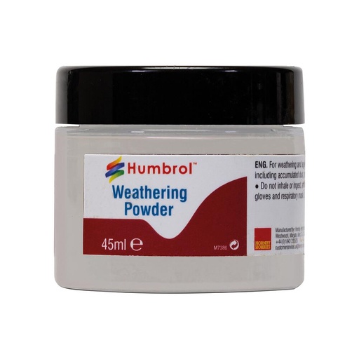 [HUMBROL AV0012  ] HUMBROL AV0012  Poudre Weathering, blanc, 45 ml 