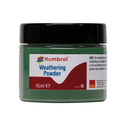 [HUMBROL AV0015  ] HUMBROL AV0015  Poudre Weathering, vert oxyde de chrome, 45 ml 