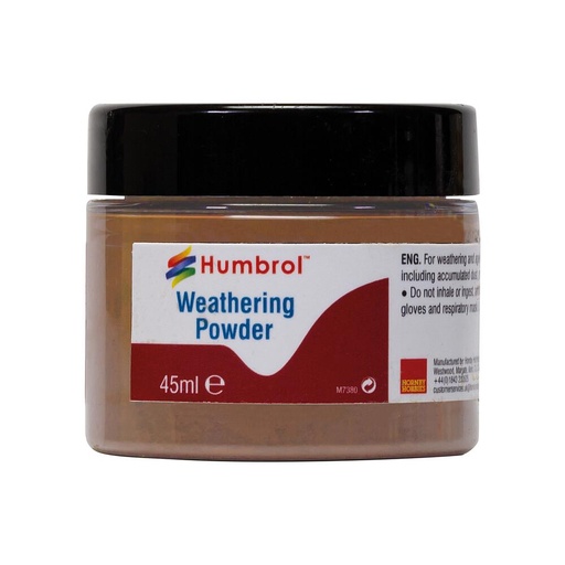 [HUMBROL AV0018  ] HUMBROL AV0018  Poudre Weathering, rouille, claire, 45 ml 