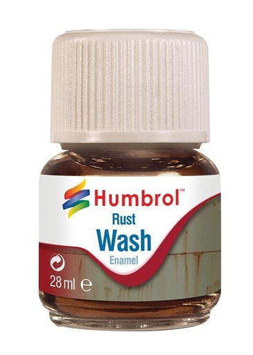 [HUMBROL AV0210  ] HUMBROL AV0210  Enamel-Wash, rouille, 28 ml 