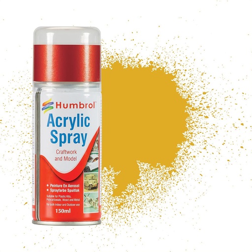 [HUMBROL AD6016  ] HUMBROL AD6016  No 16 Or, bombe aérosol, 150 ml 