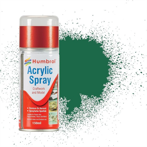 [HUMBROL AD6030  ] HUMBROL AD6030  No 30 Vert foncé, bombe aérosol, 150 ml 
