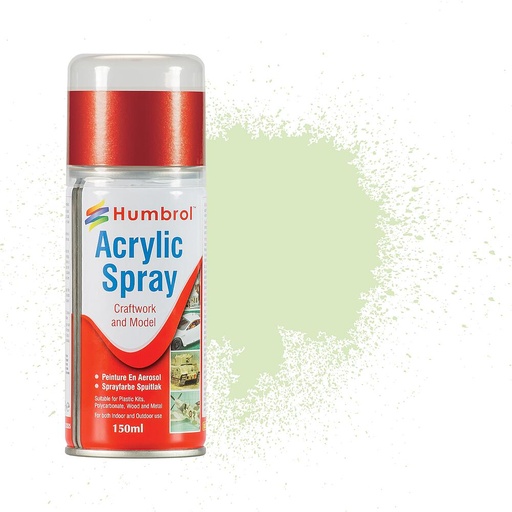 [HUMBROL AD6090  ] HUMBROL AD6090  No 90 Beige-vert, mat, bombe aérosol, 150 ml 