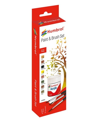 [HUMBROL AB9061  ] HUMBROL AB9061  Set de couleurs acryliques paysage 
