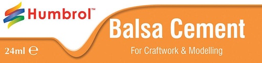 [HUMBROL AE0603  ] HUMBROL AE0603  Ciment Balsa, colle, 24 ml 