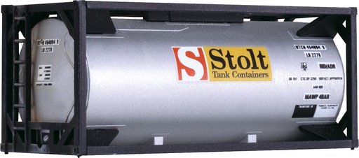 [WALTHERS 949-8104  ] WALTHERS 949-8104   HOConteneur-citerne 20' STOLT 