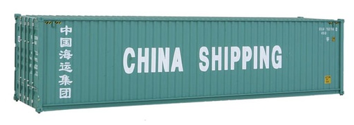 [WALTHERS 949-8256  ] WALTHERS 949-8256   HO40' HC Conteneur CHINA SHIPPING 