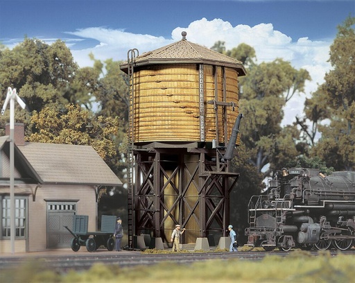 [WALTHERS 933-2813  ] WALTHERS 933-2813   HORéservoir d'eau, aspect bois - modèle prêt à l'emploi 