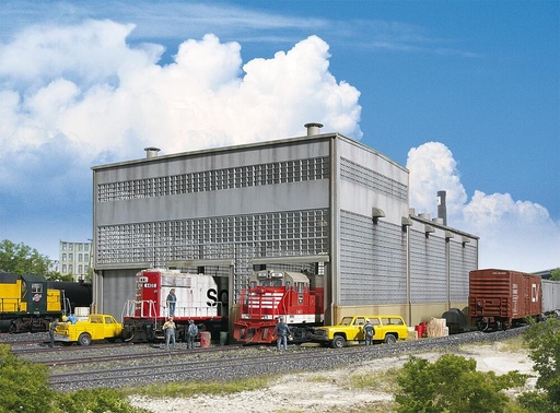 [WALTHERS 933-2916  ] WALTHERS 933-2916   H0  Atelier de locomotives diesel 23,5 x 42,8 x 16,4 cm