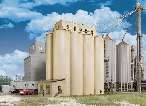 [WALTHERS 933-2942  ] WALTHERS 933-2942   H0  Citernes de silo 24,1 x 12,7 x 27,9 cm