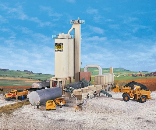 [WALTHERS 933-3085  ] WALTHERS 933-3085   H0  Usine d'asphalte Black Gold 24,3 x 35,3 x 26,2 cm
