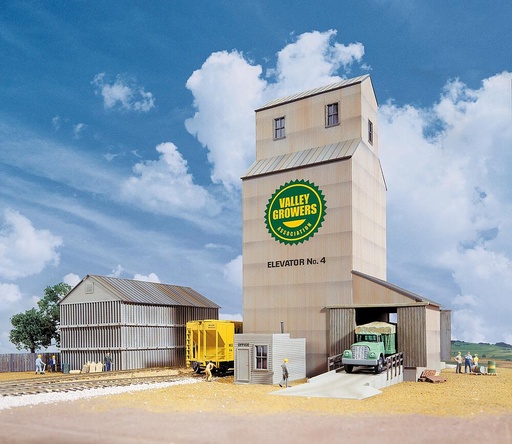 [WALTHERS 933-3096  ] WALTHERS 933-3096   H0  Silo à céréales 