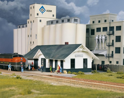 [WALTHERS 933-3240  ] WALTHERS 933-3240   N  Remise ferroviaire de Clarksville 