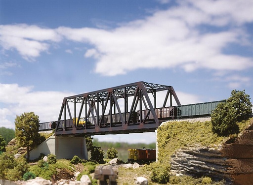 [WALTHERS 933-3242  ] WALTHERS 933-3242   N  Pont en caisson, 2 voies 25 x 6,8 x 6,8 cm