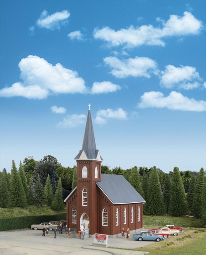 [WALTHERS 933-3496  ] WALTHERS 933-3496   HOÉglise 20,4 x 11,5 x 27,2 cm
