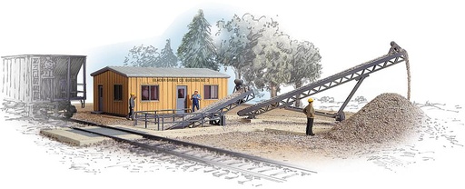 [WALTHERS 933-3519  ] WALTHERS 933-3519   HOConvoyeur à bande 24,6 x 16,7 cm