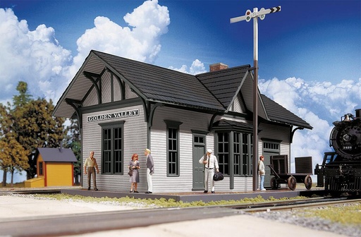 [WALTHERS 933-3532  ] WALTHERS 933-3532   H0  Petite gare de Golden Valley 16,2 x 8,4 x 10 cm