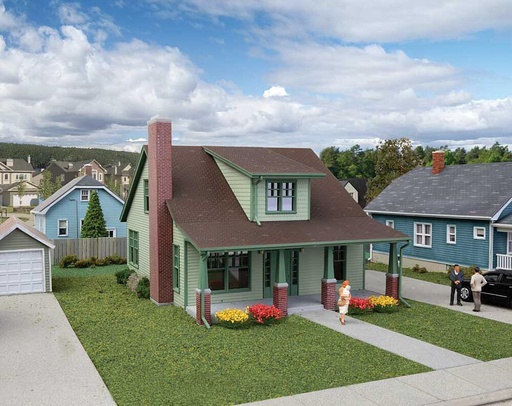 [WALTHERS 933-3797  ] WALTHERS 933-3797  1:87 H0  Bungalow Craftsman 