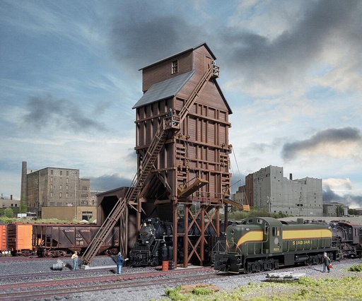 [WALTHERS 933-3823  ] WALTHERS 933-3823  N  Tour de charbonnage 9,2 x 5,7 x 16,5 cm