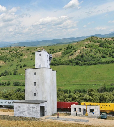 [WALTHERS 933-3860  ] WALTHERS 933-3860  N  Grenier à grains 