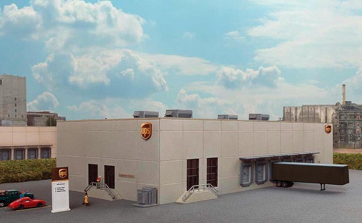 [WALTHERS 933-3863  ] WALTHERS 933-3863  N  Hub UPS avec centre clientèle 