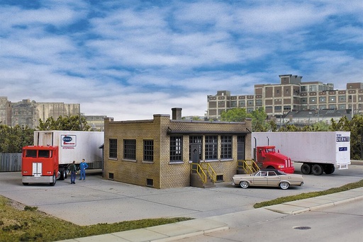 [WALTHERS 933-4020  ] WALTHERS 933-4020   H0  Bureau industriel 12,1 x 15,9 x 5,1 cm