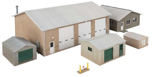 [WALTHERS 933-4122  ] WALTHERS 933-4122   HOHall d'entretien des véhicules 