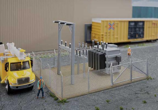 [WALTHERS 933-4175  ] WALTHERS 933-4175  1:87 H0  Petite sous-station 