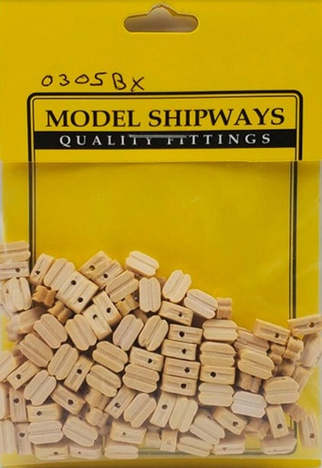 [MODEL EXPO MS0305BX  ] MODEL EXPO MS0305BX     Blocs, simple, buis, 7 mm, 150 pièces 