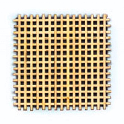 [MODEL EXPO MS0363  ] MODEL EXPO MS0363     Grille, 1 1/4x1 1/2 x 3/32, découpe laser, 8 pièces 