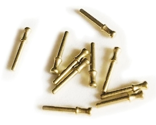 [MODEL EXPO MS0410  ] MODEL EXPO MS0410     Clou de fixation, laiton, 8 mm, 20 pièces 