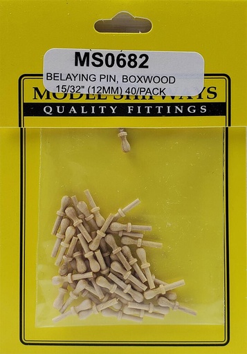 [MODEL EXPO MS0682  ] MODEL EXPO MS0682     Clou de fixation, buis, 12 mm, 40 pièces 
