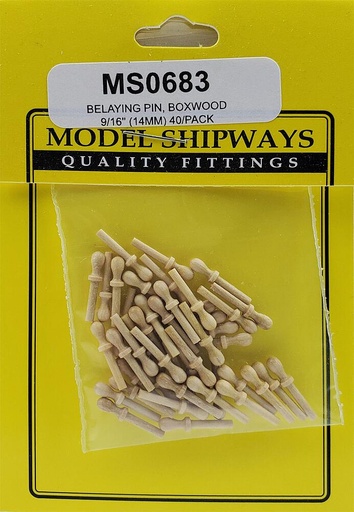 [MODEL EXPO MS0683  ] MODEL EXPO MS0683     Clou de fixation, buis, 14 mm, 40 pièces 
