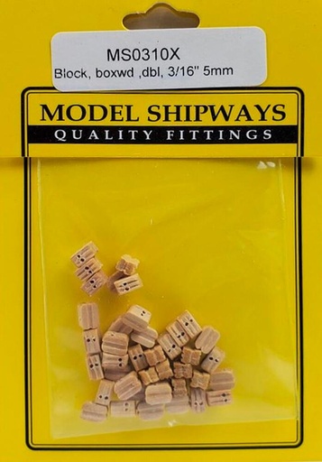 [MODEL EXPO MS0310X  ] MODEL EXPO MS0310X     Blocs, doubles, buis, 5,0 mm, 40 pièces 