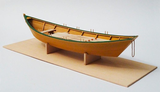 [MODEL EXPO MS1470CB  ] MODEL EXPO MS1470CB  1/24 Lowell Grand Banks Dory, avec accessoires 