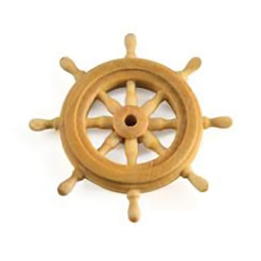 [MODEL EXPO MS2592  ] MODEL EXPO MS2592     Roue de gouvernail, buis, 15 mm 