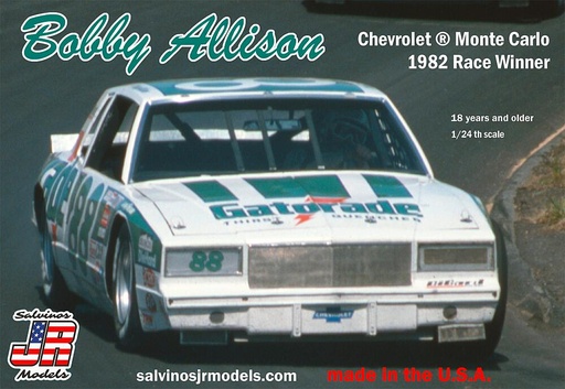[SALVINOS JR MODELS BAMC1982R  ] SALVINOS JR MODELS BAMC1982R  1/24 Bobby Allison, Chevrolet, 1982 