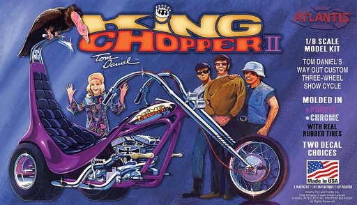 [ATLANTIS AMCM224  ] ATLANTIS AMCM224  1/8 King Chopper II Trike Tom Daniel 